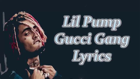 lil pump gucci gang testo|gucci gang lyrics audio.